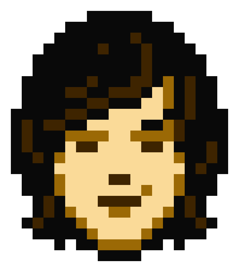 8bitmatt pixel head
